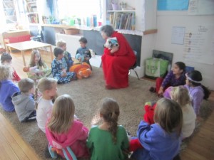 Pajama Day with Kindergarten!